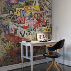 Fototapet, Newspaper Clippings, Rebel Walls