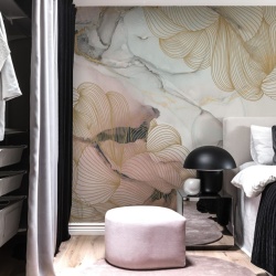 Fototapet, Opulence, Pink Marble, Rebel Walls - Img 12