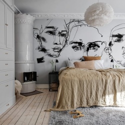 Fototapet, Ottoman Bozetto, Graphite, Rebel Walls - Img 6