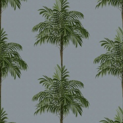 Fototapet, Palm Stripes, Green, Rebel Walls - Img 2