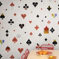Fototapet, Poker Face, Red, Rebel Walls - Img 7