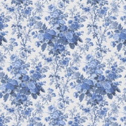 Fototapet, Porcelain, Blue, Rebel Walls - Img 2
