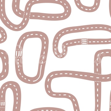 Fototapet, Race Track, Soft Pink, Rebel Walls - Img 2