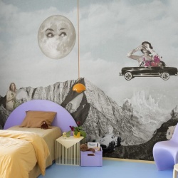Fototapet, Retro Dream, Vintage, Rebel Walls - Img 3