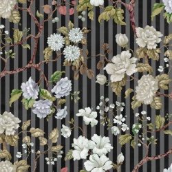 Fototapet, Rose Stripe, Midnight, Rebel Walls - Img 5