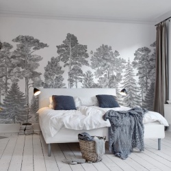 Fototapet, Scandinavian Bellewood, Gray, Rebel Walls