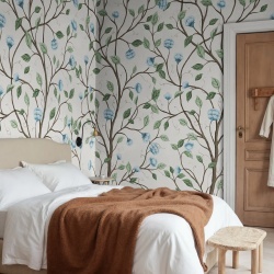 Fototapet, Silent Bloom, Beige, Rebel Walls