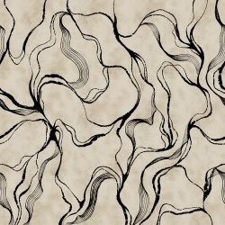 Fototapet, Soft Curve, Black, Rebel Walls - Img 2
