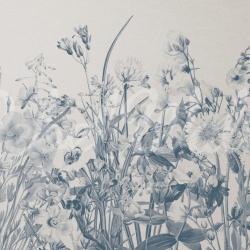 Fototapet, Soft Meadow, Blue, Rebel Walls - Img 2