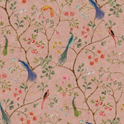 Fototapet, Songbirds, Pink, Rebel Walls - Img 6