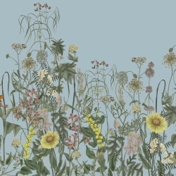 Fototapet, Springmeadow, Blue, Rebel Walls - Img 2