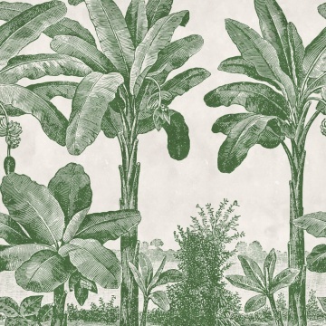 Fototapet, Timeless Tropics, Green, Rebel Walls - Img 2