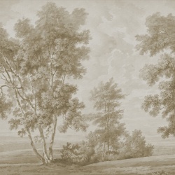 Fototapet, Tree on the Hill, Beige, Rebel Walls - Img 2