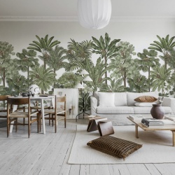 Fototapet, Tropical Bellewood, Monkeys, Rebel Walls