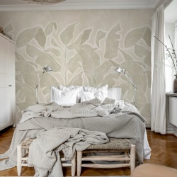 Fototapet, Tropical Breeze, Beige, Rebel Walls