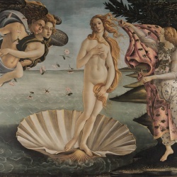 Fototapet, Venus Birth by Sandro Botticelli, Rebel Walls - Img 2