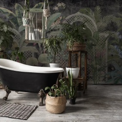 Fototapet Verdant mosaic (dark), VLAdiLA - Img 6