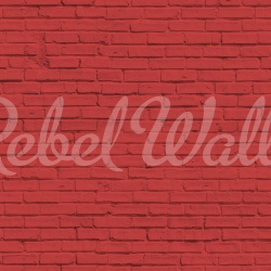Fototapet, Wall of Bricks, Red, Rebel Walls - Img 4