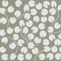 Fototapet, Water Lilies, Green, Rebel Walls - Img 2