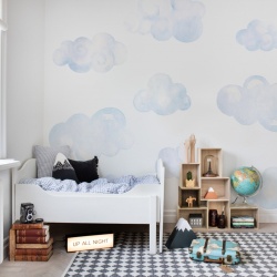 Fototapet, Watercolor Clouds, Rebel Walls - Img 4