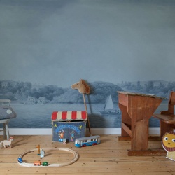 Fototapet, Weekend Sail, Blue, Rebel Walls - Img 3