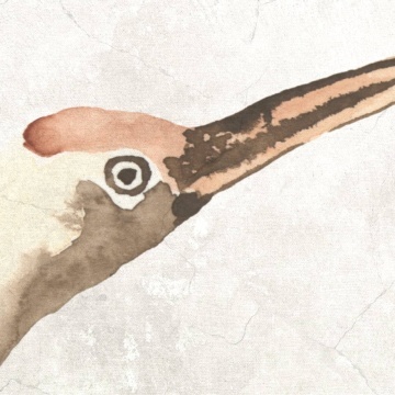 Fototapet, Where Cranes Dream, Beige, Rebel Walls - Img 4