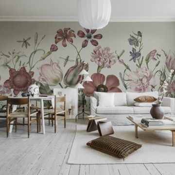 Fototapet, Wild Flowers, Vintage, Rebel Walls - Img 3
