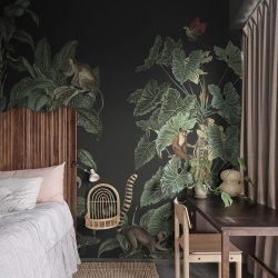 Fototapet, Wildlife Stroll, Black, Rebel Walls - Img 3