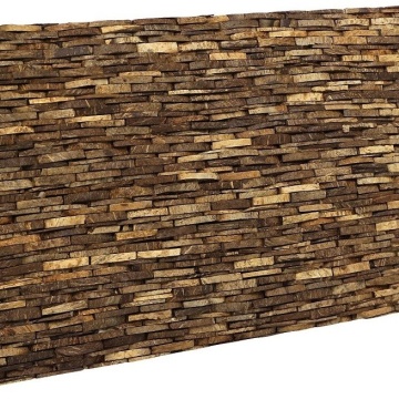 Panou decorativ 3D, Coconut, Omo Niha Natural, 12 placi 42x21cm, 1.05 mp - Img 3