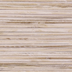 Panou decorativ 3D, Tec, Nipa Hut White Wash, 6 placi 42x42cm, 1.05 mp