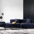 Panou riflaj decorativ 3D Olmo, Negru, 12.2x1.2x270 cm - Img 9