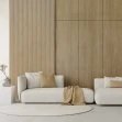Panou riflaj decorativ 3D Onda, Stejar Natural, 11.2x1.3x270 cm - Img 9