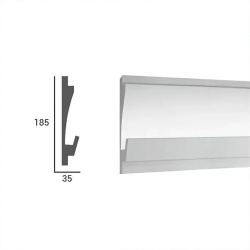 Profil scafa LED KD406 - 18.5x3.5x115 cm - Img 2