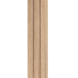 Profil stanga pentru riflaj decorativ 3D Olmo, Oak Gold II, 4.2x1.2x270 cm