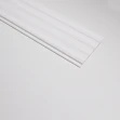 Profil stanga pentru riflaj decorativ 3D Onda, Alb, 3.8x1.3x270 cm - Img 3