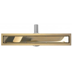 Set rigola pentru dus plus capac 50 cm Rea Neo Pure Mirror Pro auriu - Img 3