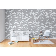 Tapet Animal Tree, Grey, Rebel Walls - Img 3