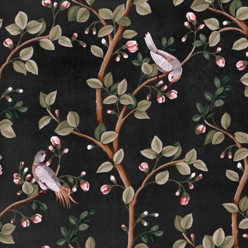 Tapet Birds Prosperity, Onyx, Coordonne 5mp / rola - Img 2