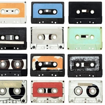 Tapet Casette Tape, Piccadilly Circus, Rebel Walls, 5 mp / rola - Img 2