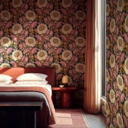 Tapet Chinese Damask, Coral, Coordonne, 5mp / rola - Img 1