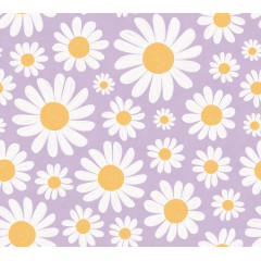 Tapet Dashing Daisies, Lilac, Rebel Walls - Img 2