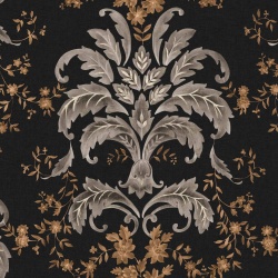 Tapet French Damask, Onyx, Coordonne, 5mp / rola - Img 2