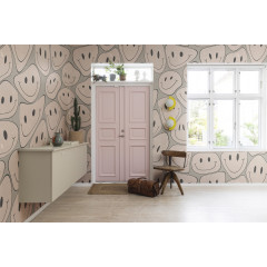 Tapet Happy Rebel Soft Pink, Rebel Walls - Img 1