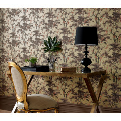 Tapet Harewood, Gold Metallic Luxury Chinoiserie, 1838 Wallcoverings, 5.3mp / rola - Img 1