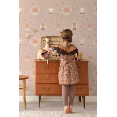 Tapet Hearts, Dusty Warm Lilac, Majvillan - Img 4