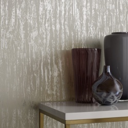 Tapet, Helmsley, Silver and Cream Luxury Foil, 1838 Wallcoverings, 5.3mp / rola