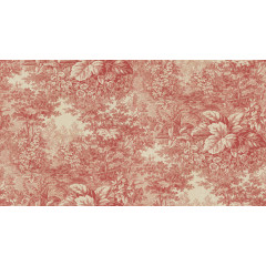 Tapet lavabil Forest Toile, Red, Sandberg - Img 2