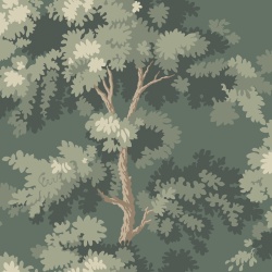 Tapet lavabil, Raphael, Moss Green, Sandberg, 5.3mp / rola - Img 2