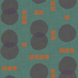Tapet lavabil Rebel Dots, Turquoise, TresTintas 5mp / rola - Img 2