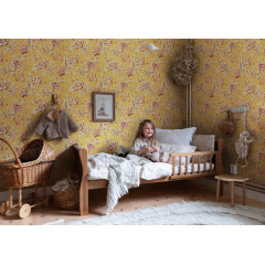 Tapet lavabil Rosenholm, Yellow, Sandberg, 5.3mp / rola - Img 1
